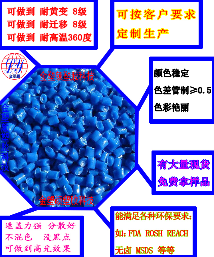 藍色母